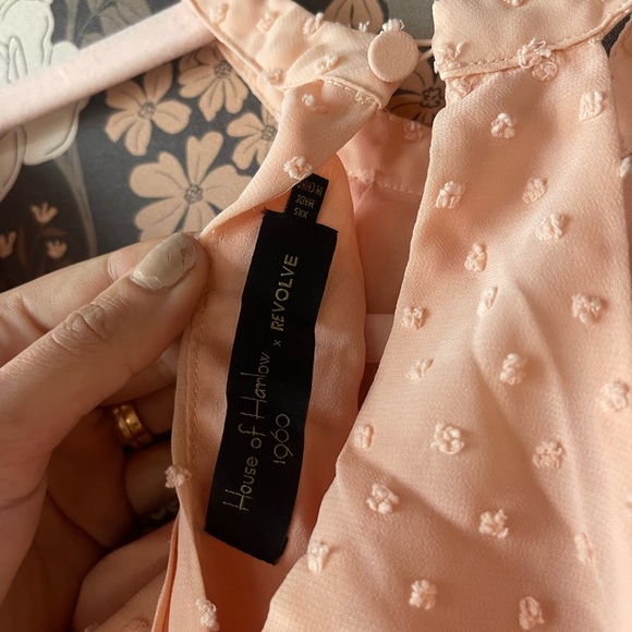 NWOT House of Harlow X REVOLVE Harmony Dress in blush size XXS - Picture 6 of 8